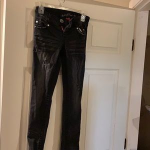 Almost famous ripped and faded jeans